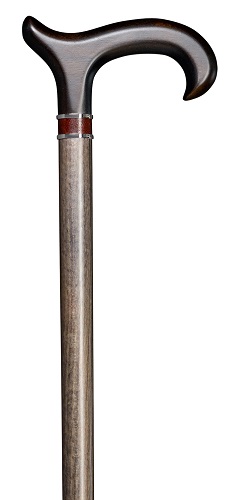walking stick beech wood with leather ring