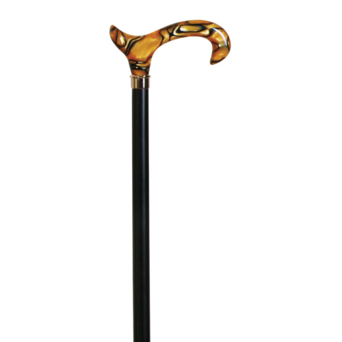 cane wood, orange handle