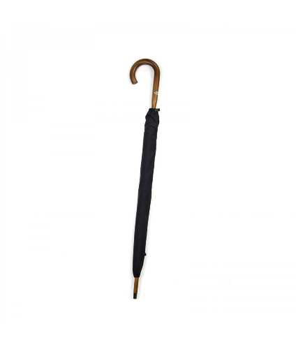 black stick umbrella Pierre Vaux / closed