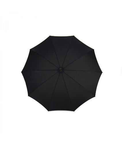 black stick umbrella Pierre Vaux /top view