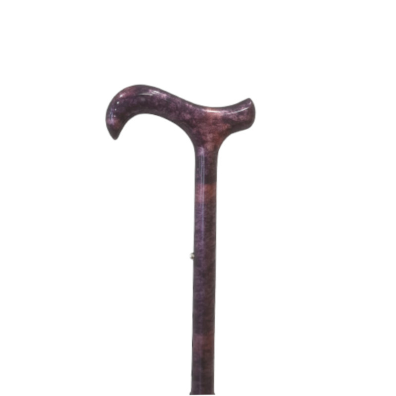 carbon foldable walking stick purple shades