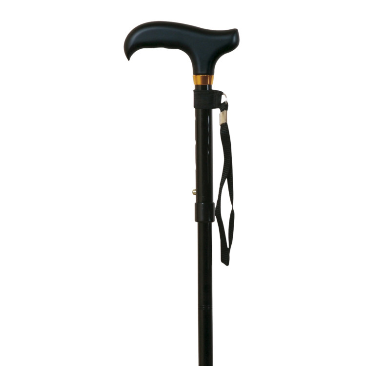 folding cane 5 elements black