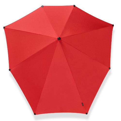 xxl stick umbrella senz red topview