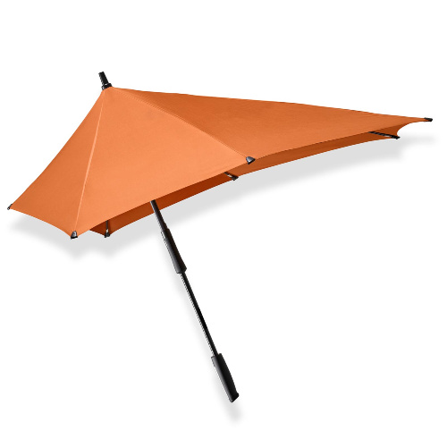 xxl stick umbrella senz apricot sideview
