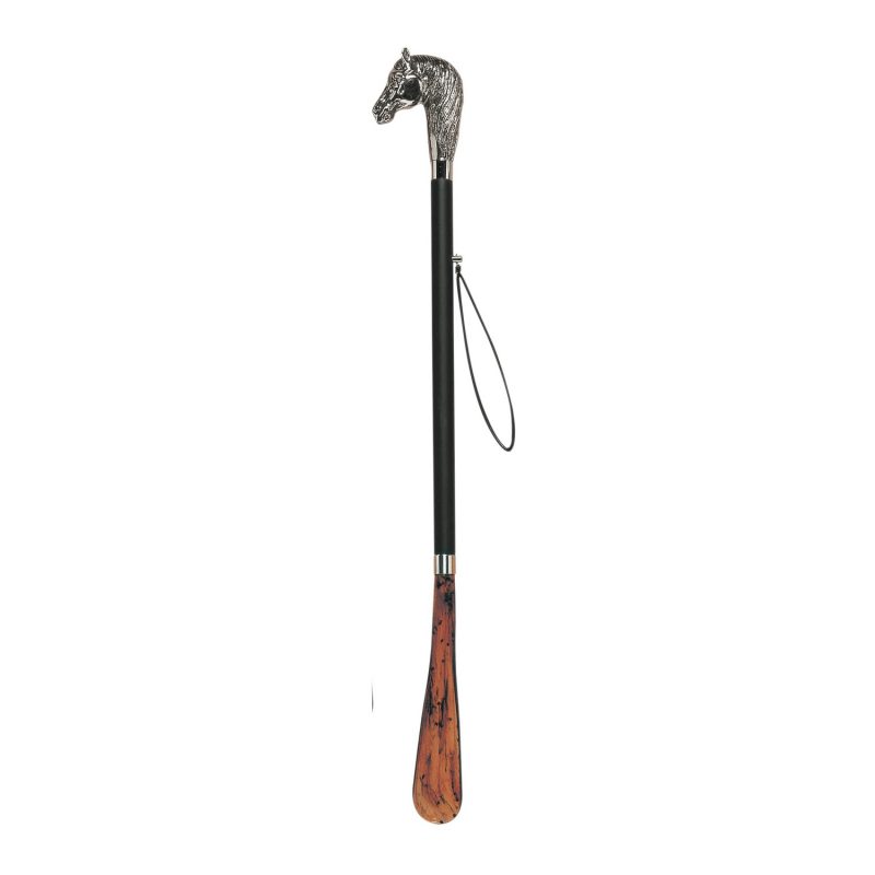 long shoehorn horse nickel plated