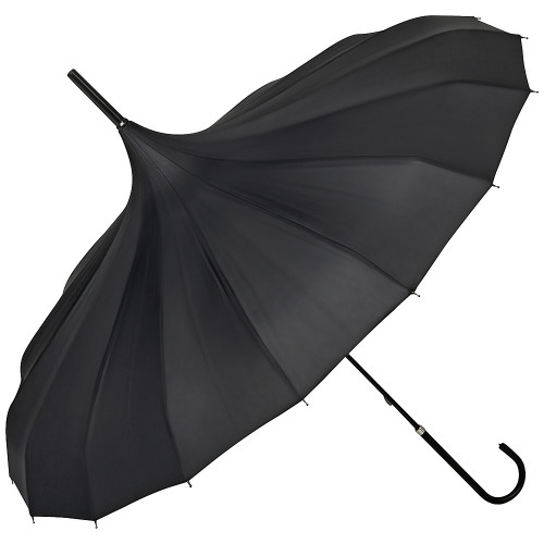 parasol pagode ecru, open