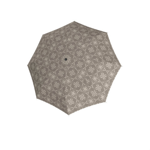 stick umbrella Bloom grey open