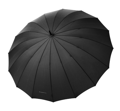 xl umbrella Bugatti black, open
