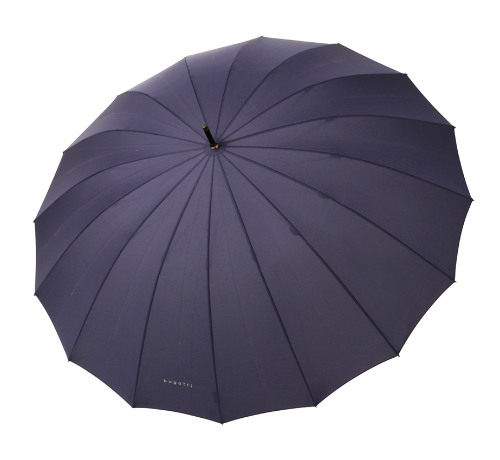 xl umbrella Bugatti blue, open