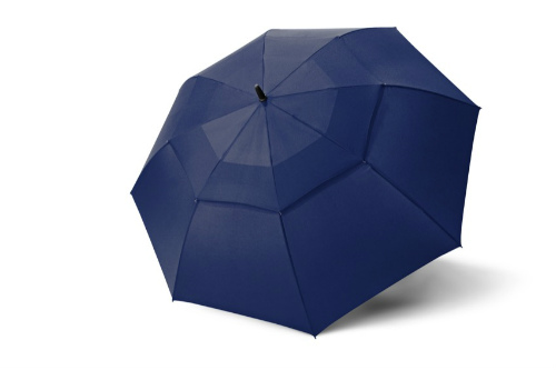 xl  vented umbrella blue open