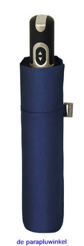 automatic steel folding umbrella 29cm dark blue closed