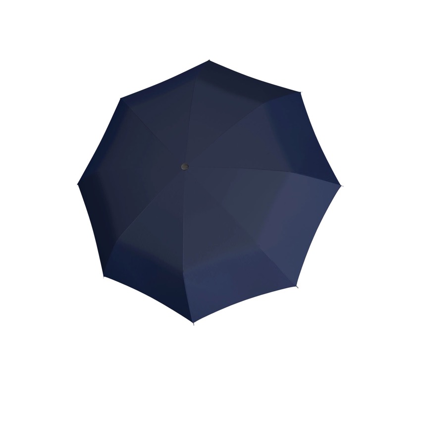 automatic steel folding umbrella 29cm dark blue open,