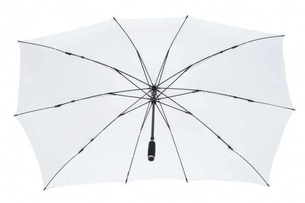2 persons white umbrella square shaped, inner view