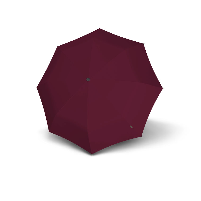 knirps autom folding umbrella bordeaux open