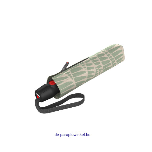 knirps autom folding umbrella Vibration aloe, closed