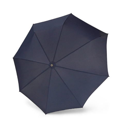 knirps autom folding umbrella for all weather blue open