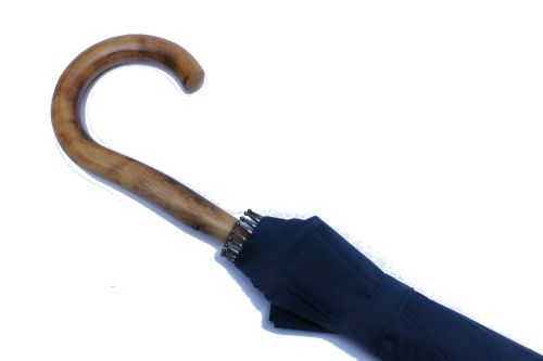 stick umbrella wooden shaft  brussels, handle