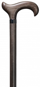 xl wooden walking stick, grey coloured