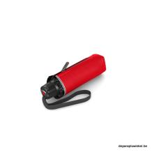 small folding umbrella Knirps ID red closed