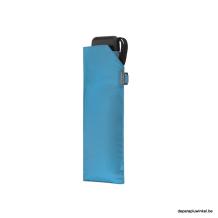 flat folding umbrella carbonsteel close,  summer blue