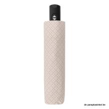 folding umbrella uni 29cm autom minim beige, closed
