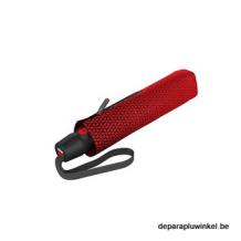 knirps autom folding umbrella Focus Red/ closed