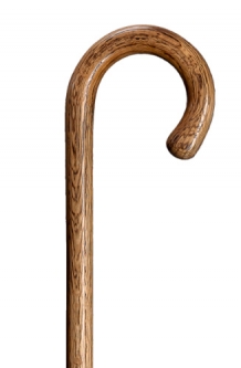 cane round handle oak - detail
