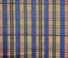 steunparaplu zeer mooi ruitjesstof blauw beige