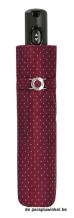 folding umbrella Chic 29cm automat bordeaux closed