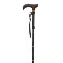 folding cane 5 elements dark bronze