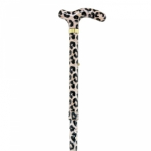 walking stick panther print open