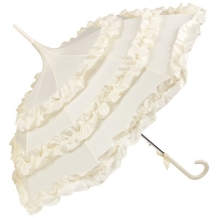 handy sunshade white with rushes; open