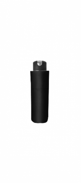 mini xs 18cm steel umbrella manually black, closed