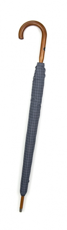 stick umbrella bluegrey closed