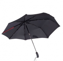 knirps autom folding umbrella for all weather black open
