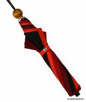 folding umbrella multicolor, closed