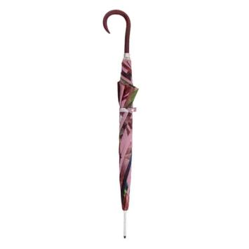 luxury umbrella with flowers; closed