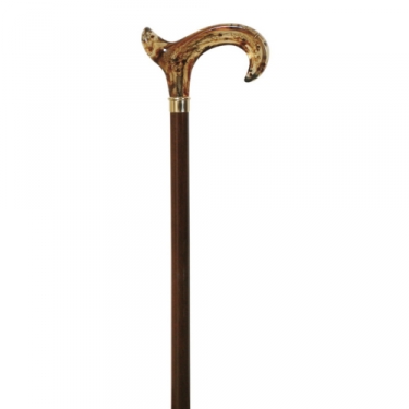 cane, clear handle