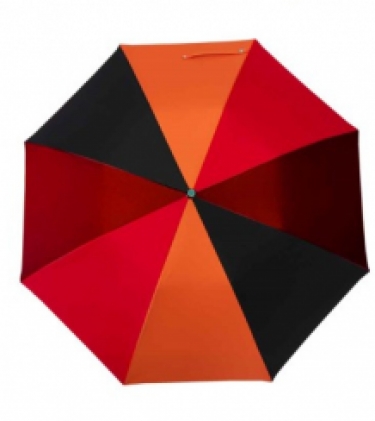 folding umbrella multicolor, topview