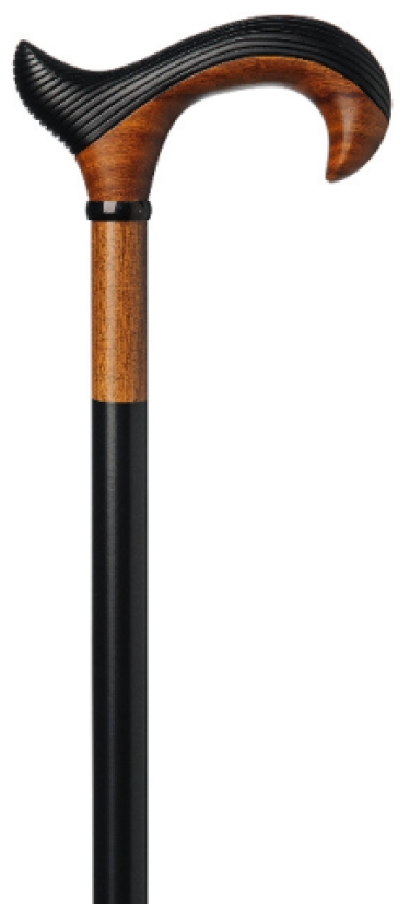 walking stick handle nutwood