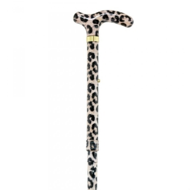walking stick panther print open