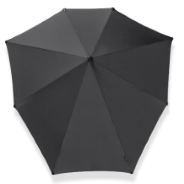 xxl stick umbrella senz black topview