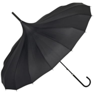 parasol pagode ecru, open