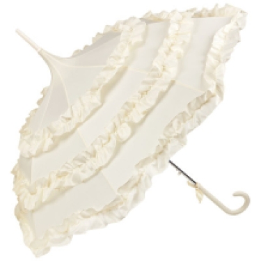 handy sunshade white with rushes; open