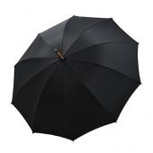 luxury_stick_ umbrella_ black,_ closed