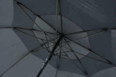 vented umbrella black detail ribs