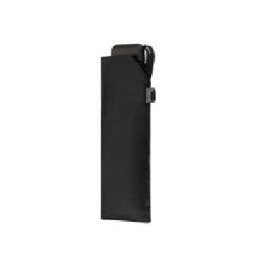 steel folding umbrella slim black