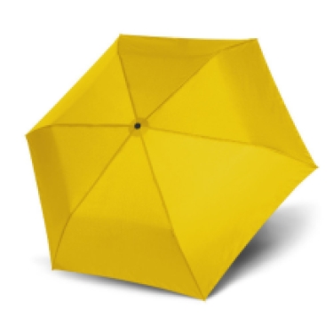 superlight umbrella uv resistant yellow, open