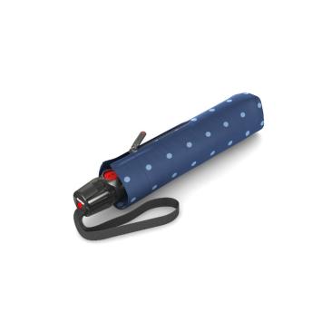 knirps autom folding umbrella kelly blue closed