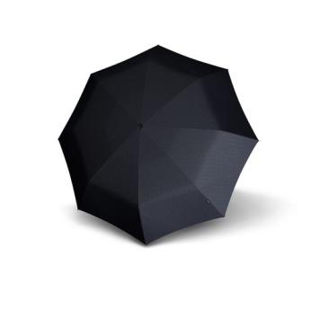 knirps folding umbrella wooden crook handle, lozenges,  open